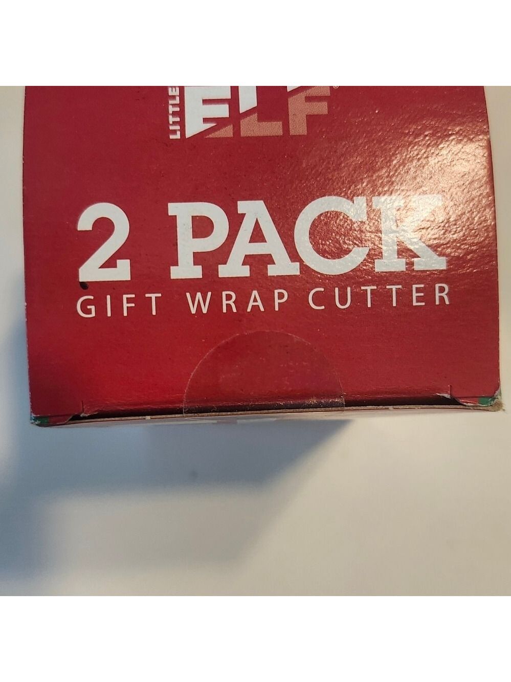 Little Elf Green Gift Wrap Cutter Christmas Paper Cutter 2 Included - Picture 7 of 12